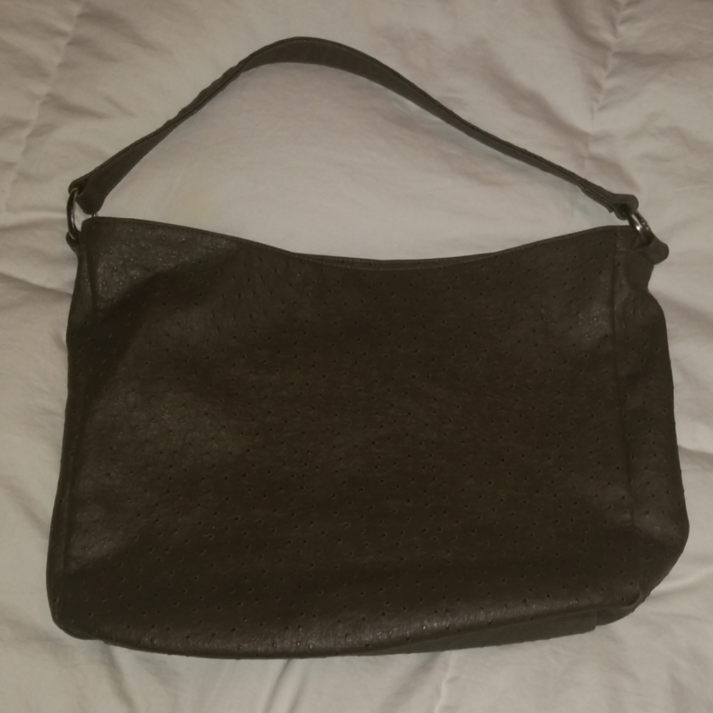 Faux Ostrich Bag